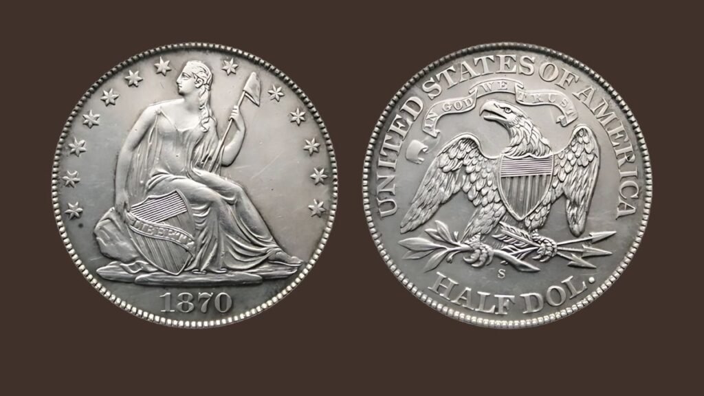 1870-S Seated Liberty Dollar