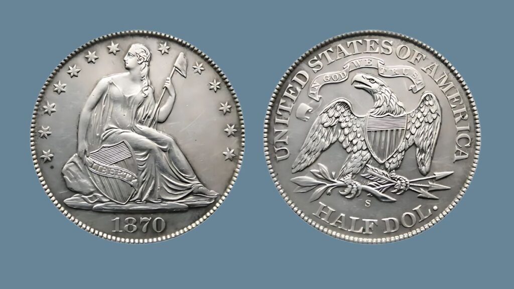 1870-S Seated Liberty Dollar