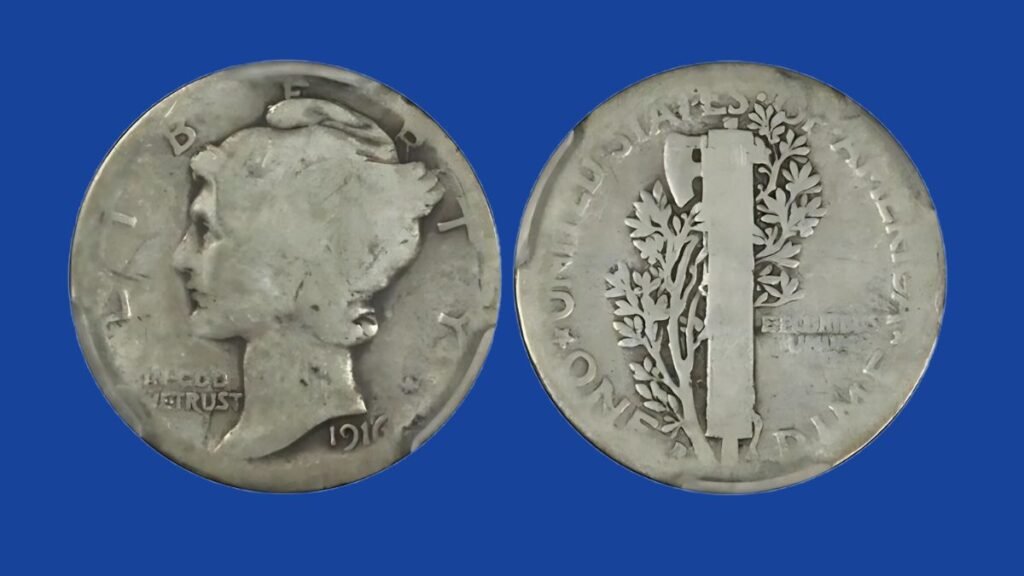 1916-D Mercury Dime