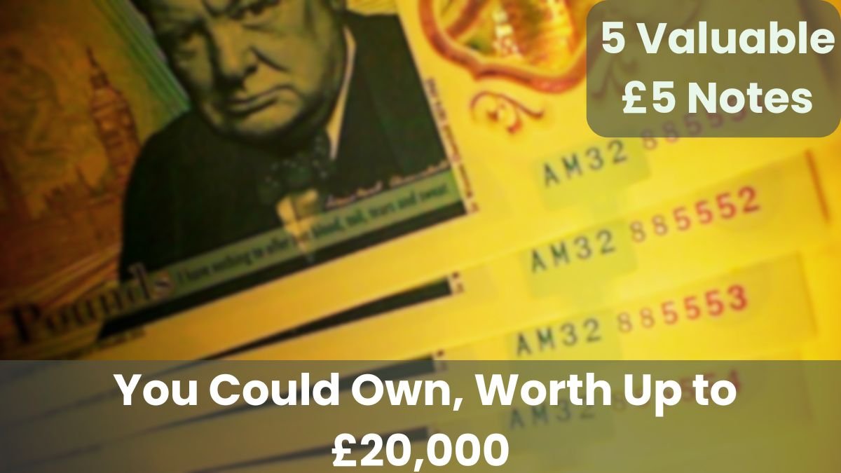 5 Valuable £5 Notes You Could Own, Worth Up to £20,000