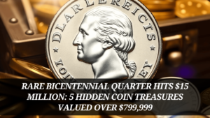 Rare Bicentennial Quarter Hits $15 Million: 5 Hidden Coin Treasures Valued Over $799,999