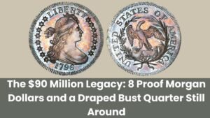 The $90 Million Legacy: 8 Proof Morgan Dollars and a Draped Bust Quarter Still Around